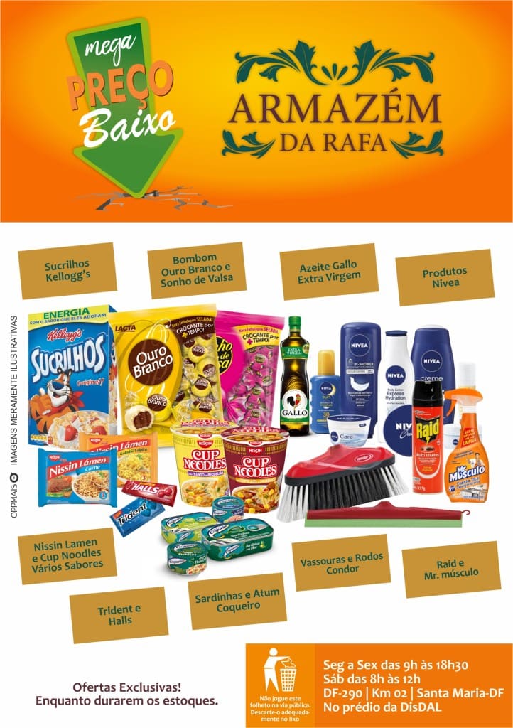 TABLOIDE DE OFERTAS – ARMAZÉM DA RAFA