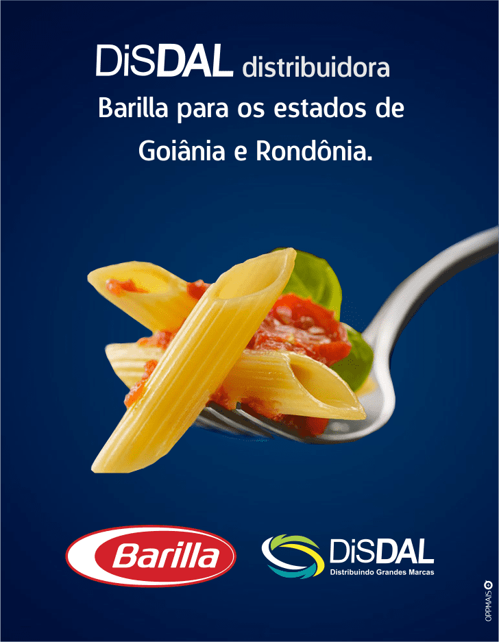DISDAL – Barilla distribuído no Acre, Goiânia e Rondônia