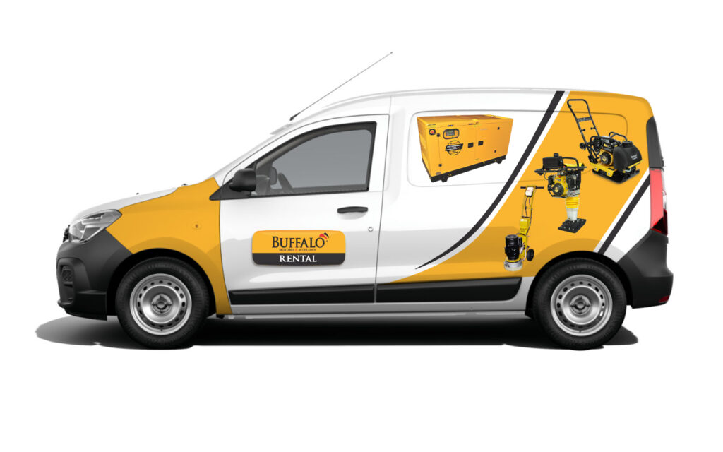 BUFFALO RENTAL – Plotagem Kangoo