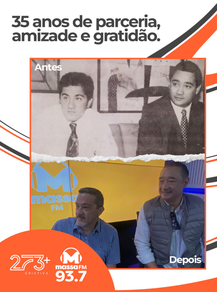 35 anos de parceria, amizade e gratidão.
