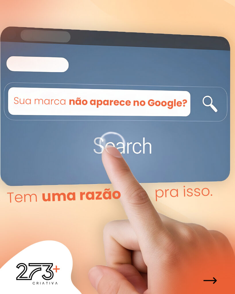Sua marca não aparece porque o Google ainda não a considera relevante.