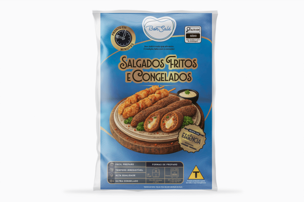 BONSALE – SALGADOS FRITOS E CONGELADOS