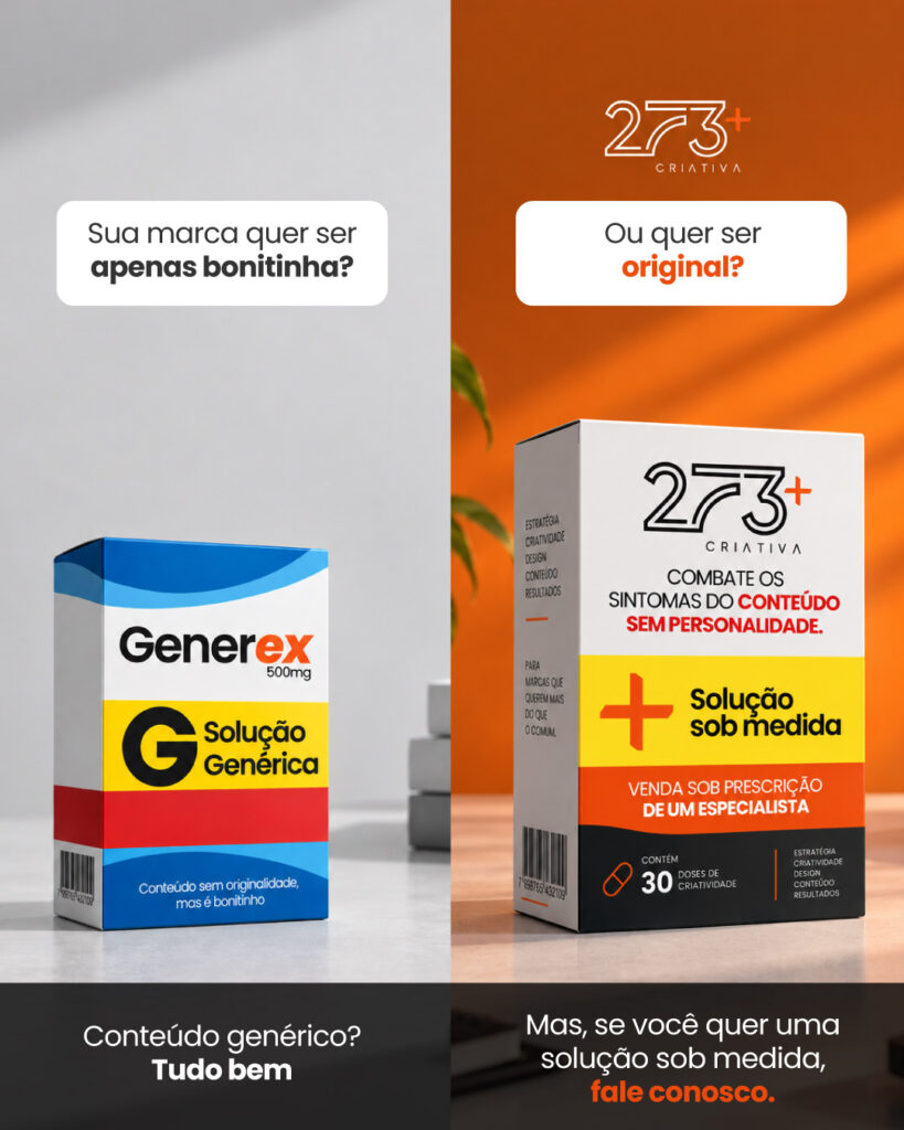 Sua marca quer ser apenas bonitinha ou quer ser original?
