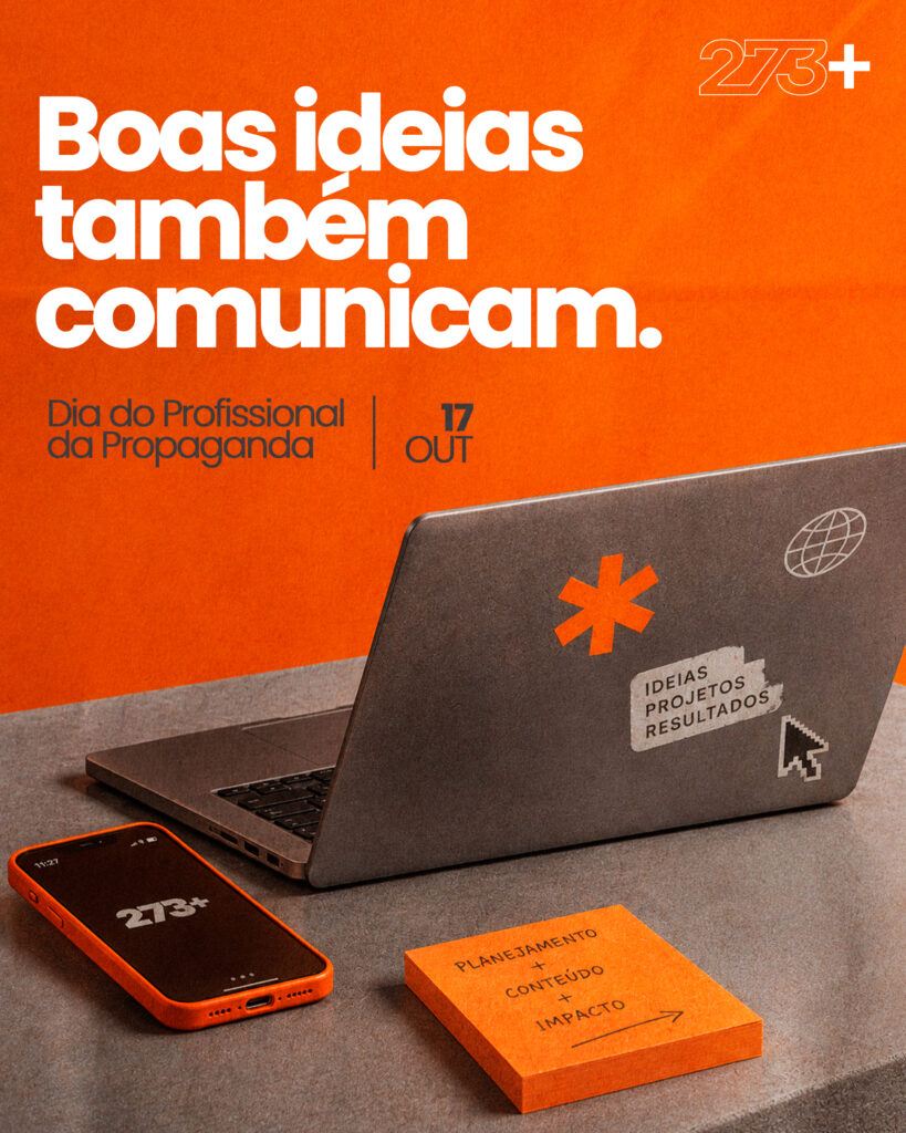 Boas ideias também comunicam.